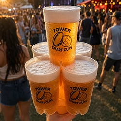 500ml Smart Plastic Tower Cups
