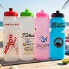 Silk Screen Printed Plastic Sports Bottles