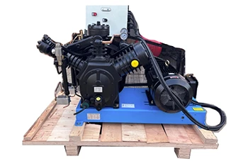 40 Bar high pressure piston air compressor for PET Industry
