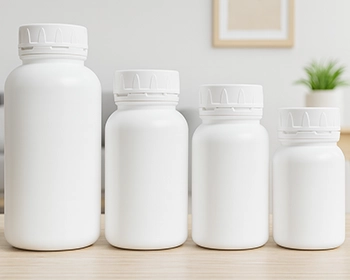 Plastic Pharmaceutical Vitamin Jars