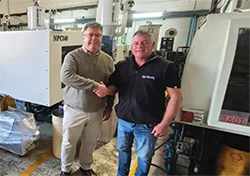 WD Hearn Successfully Installs Three NPC140 ton Premium Injection Moulding Machines