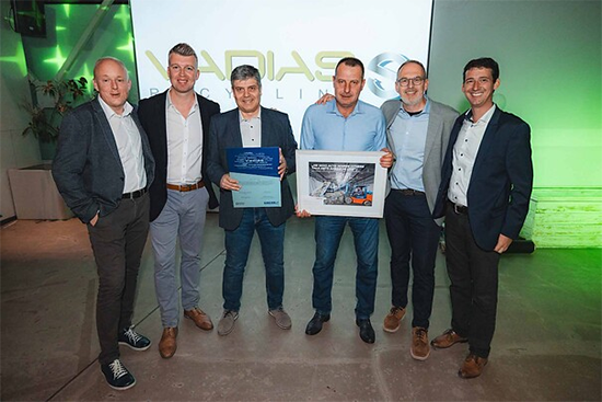 Erema celebrate 10 years of successful partnership with Vadias Recycling