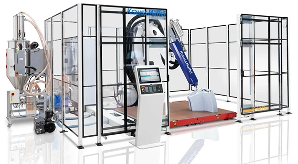Greater system flexibility in industrial 3D printing with KraussMaffei