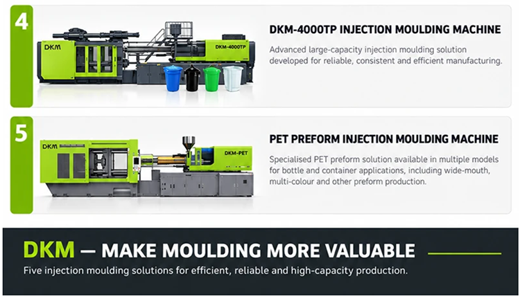 Techplas Services: High-Performance DKM Injection Moulding Machinery