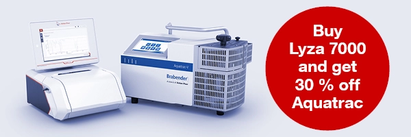 Buy the Lyza 7000 FTIR spectrometer - Receive 30% discount on the Brabender Aquatrac-V