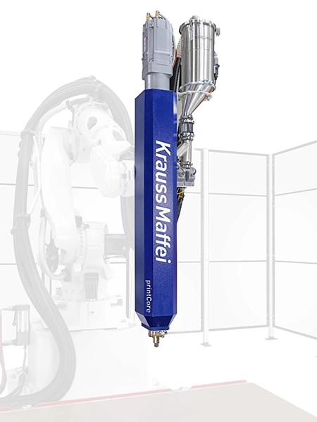 Greater system flexibility in industrial 3D printing with KraussMaffei