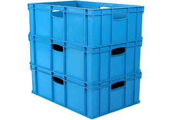 Plastic Stackable Crates