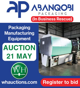 ABANQOBI PACKAGING (PTY) Ltd (In Business Rescue) WEBCAST AUCTION - WH AUCTIONEERS