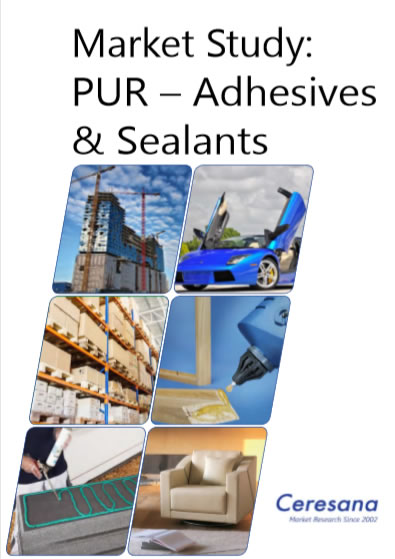 Ceresana Analyzes the Global Market for Adhesives and Sealants Based on Polyurethane